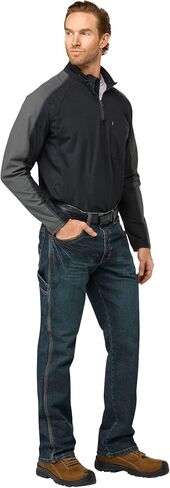 Bulwark FR Mens 1/4 Zip Flex Knit in Saudi Arabia