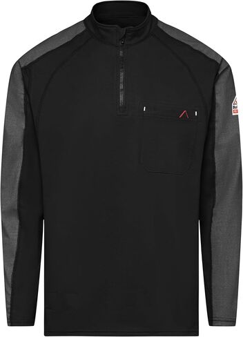 Bulwark FR Mens 1/4 Zip Flex Knit in Saudi Arabia