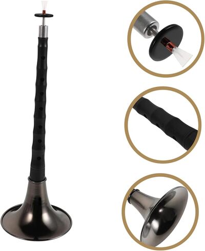HANABASS Traditional Suona Wind Instrument High-Strength Resin Imitation Wood Suona for Beginners Lightweight Portable Cultural Performance Instrument in Saudi Arabia
