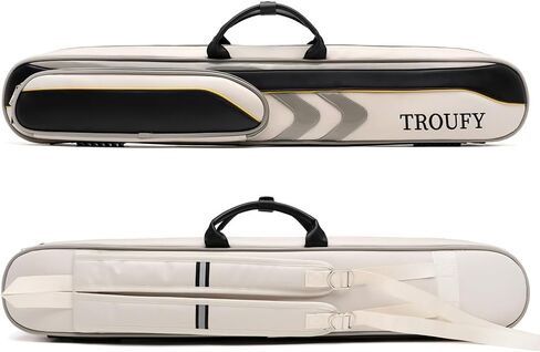 3X4 Pool Cue Case PU Leather–Durable Billiard Cue Case for 3 Butts&4 Shafts,Shockproof Protection,Stylish &Lightweight,Perfect for Pool Players&Professionals in Saudi Arabia