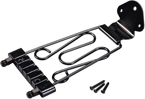 Adjustable String Jazz Archtop Guitar Tailpiece Bridge Screws Sturdy and Construction Easy to Install Replacement for Acoustic and Electric Guitars in Kuwait