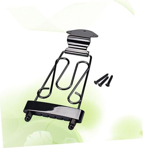 Adjustable String Jazz Archtop Guitar Tailpiece Bridge Screws Sturdy and Construction Easy to Install Replacement for Acoustic and Electric Guitars in Kuwait