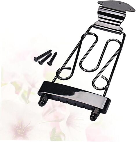 Adjustable String Jazz Archtop Guitar Tailpiece Bridge Screws Sturdy and Construction Easy to Install Replacement for Acoustic and Electric Guitars in Kuwait