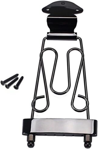 Adjustable String Jazz Archtop Guitar Tailpiece Bridge Screws Sturdy and Construction Easy to Install Replacement for Acoustic and Electric Guitars in Kuwait