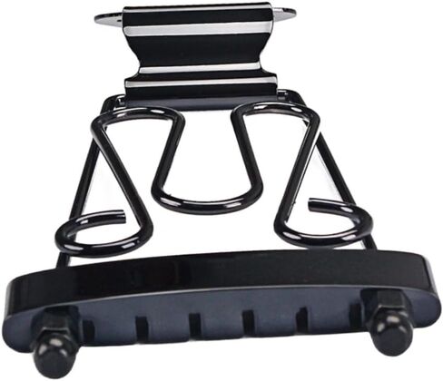 Adjustable Guitar Tailpiece Bridge Plated String Design for Jazz Archtop Bass Guitar Easy Installation Durable Construction in Saudi Arabia
