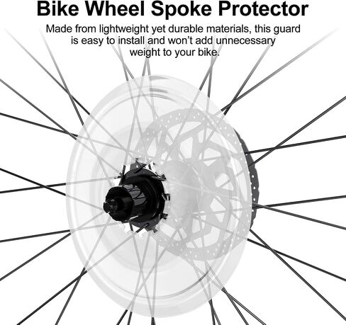 Bike Wheel Spoke Protector Guard Bicycle Cassette Freewheel Protection 135mm Chain Wheel Covers Bicycle Accessories in Saudi Arabia