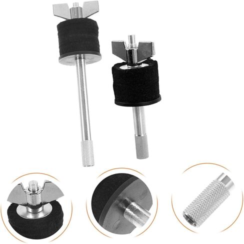 2pcs Cymbal Stacker Attachment Boom Arm Holder for Drum Set Space Saving Design Stable Dual Layer Mount for Enhanced Cymbal Setup and Efficient Space Management in Kuwait