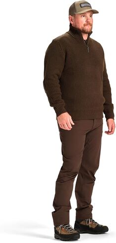Beretta Men's Dover Tech Wool Blend Half-Zip Hunting Shooting Sweater with Nylon Shoulder and Elbow Inserts in Saudi Arabia