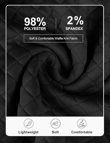 بلوفر Vssjavun رجالي بسحاب ربع سنوي مبطن بأكمام طويلة، بلوفر كاجوال بياقة واقفة مع جيوب in Kuwait