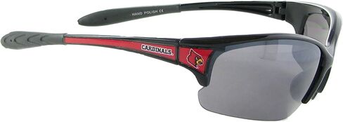 متجر الإكسسوارات الرياضية Louisville Cardinals UL نظارات شمسية للرجال باللون الأسود والأحمر S7JT in Saudi Arabia