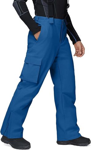 سراويل YEEFINE الرجالية للتزلج على الجليد معزولة ومقاومة للماء على الجليد، صدريات بمقاس عادي in Kuwait