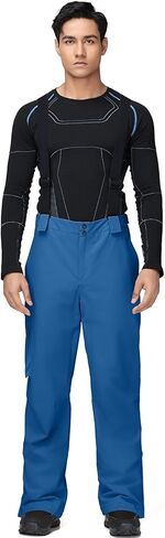 سراويل YEEFINE الرجالية للتزلج على الجليد معزولة ومقاومة للماء على الجليد، صدريات بمقاس عادي in Kuwait