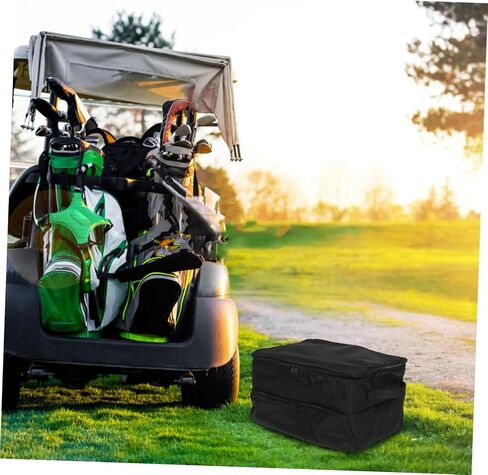BESPORTBLE Golf Storage Bag Large Capacity Accessory Pouch for Outdoor Activities and Travel Versatile Golf Accessory Organizer for Men Portable and Protective Design in Saudi Arabia