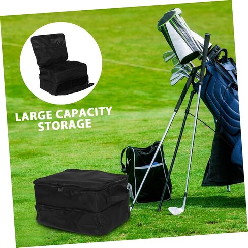 BESPORTBLE Golf Storage Bag Large Capacity Accessory Pouch for Outdoor Activities and Travel Versatile Golf Accessory Organizer for Men Portable and Protective Design in Saudi Arabia