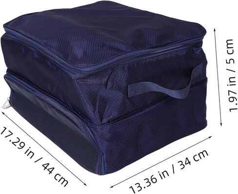VICASKY Golf Storage Bag Golf Bag Organizer Golf Organizer for Trunk Organizer Golf Shoe Bag Golf Organizer for Car Golf Storage Organizer for Garage Oxford Cloth in Saudi Arabia