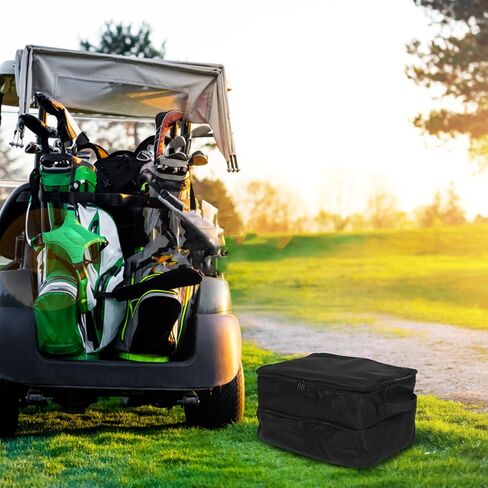 VICASKY Large Capacity Golf Trunk Organizer Versatile Storage for Golf Equipment Bags and Accessories Design for Car Outdoor Use in Saudi Arabia