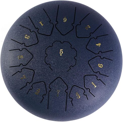 YARNOW 6Sheets Ethereal Drum Scale Stickers Removable Tongue Drum Decals for Beginners Musical Note Positioning Stickers Easy to Use Carry No Residue in Saudi Arabia