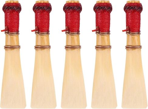 Generic Manually selected fine cane that will produce dark, rich sound with good intonation and nice response, 5 Pcs Great Quality New Bassoon Reeds Pack Medium for Your Needs with in Saudi Arabia