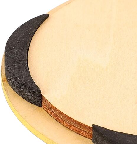 Pilipane Sound Hole Cover Wood Guitar Soundhole Cover Reduce Feedback Protection for 41in Acoustic Guitar Solid Wood Sponge in Saudi Arabia