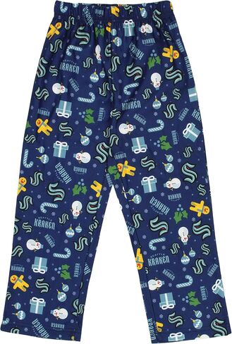 Outerstuff NHL Teams Boys Youth Holiday Crew Neck Pajamas Set (Small, 4-5) in Saudi Arabia