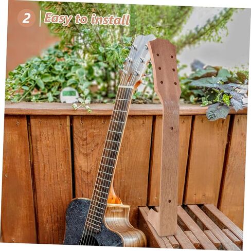 ibasenice Electric Guitar Neck Fretboard Unfinished Replacement Neck for Projects Compatible Acoustic Classical Guitars Sound Quality and Sustain in Saudi Arabia