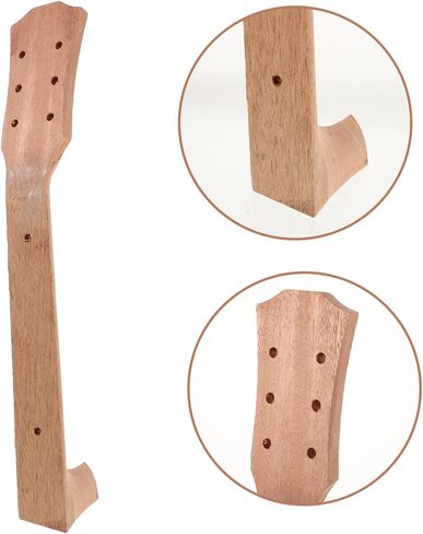 ibasenice Electric Guitar Neck Fretboard Unfinished Replacement Neck for Projects Compatible Acoustic Classical Guitars Sound Quality and Sustain in Saudi Arabia