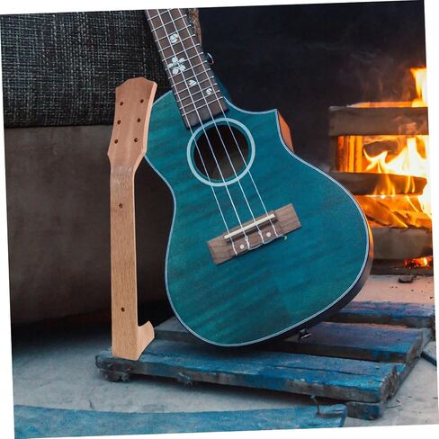 ibasenice Electric Guitar Neck Fretboard Unfinished Replacement Neck for Projects Compatible Acoustic Classical Guitars Sound Quality and Sustain in Saudi Arabia