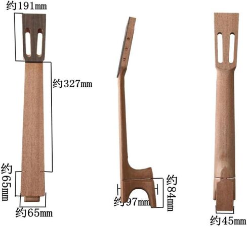 Generic DIY Guitar Neck Headstock for Classical Instruments in Saudi Arabia
