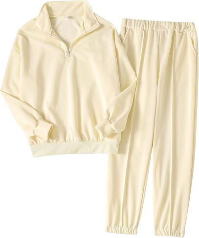 ملابس الفتيات من عمر 7 إلى 14 عامًا، بدلات رياضية وسراويل رياضية قطعتين من ملابس الفتيات لفصل الخريف والشتاء in Kuwait