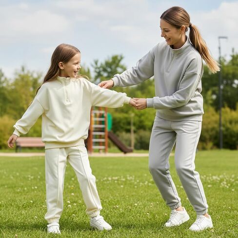 ملابس الفتيات من عمر 7 إلى 14 عامًا، بدلات رياضية وسراويل رياضية قطعتين من ملابس الفتيات لفصل الخريف والشتاء in Kuwait