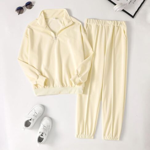 ملابس الفتيات من عمر 7 إلى 14 عامًا، بدلات رياضية وسراويل رياضية قطعتين من ملابس الفتيات لفصل الخريف والشتاء in Kuwait