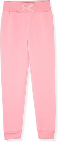 مجموعة الركض للفتيات من Dreamstar Girls مكونة من 4 قطع - بنطال رياضي من الصوف برسومات لامعة ورقائق معدنية للأطفال الصغار والفتيات الصغيرات والكبيرات in Kuwait