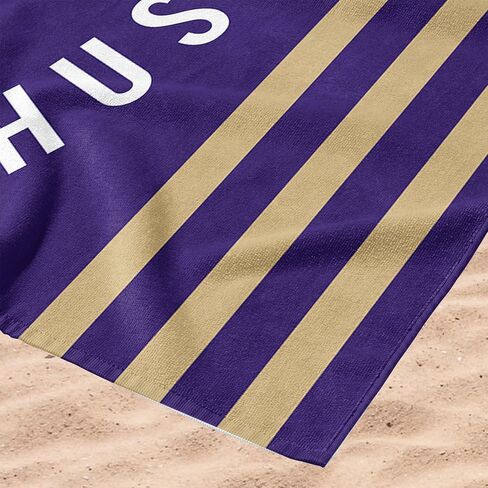 NCAA Beach Towel, Soft & Absorbent Pool Towel, Quick Dry, 30 x 60 inches in Saudi Arabia