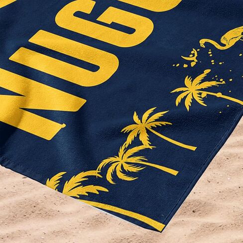 Northwest NBA Denver Nuggets Beach Towel, 30" x 60", Tide in Saudi Arabia
