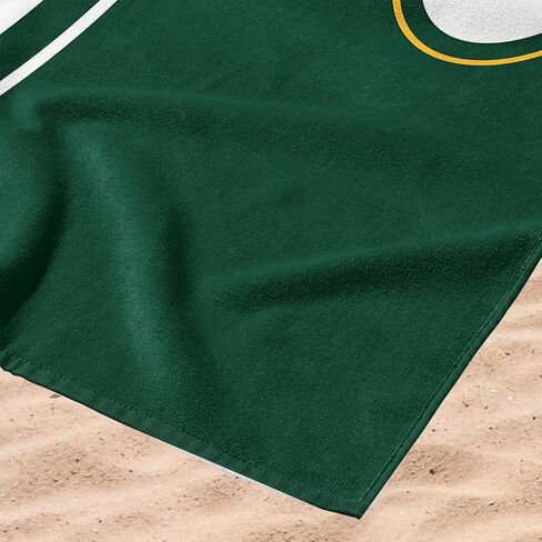 Northwest NFL Green Bay Packers Microfiber Beach Towel, 30 x 60 Inches – Quick Dry, Sand Resistant, Lightweight, Highly Absorbent, Incisor Design in Saudi Arabia
