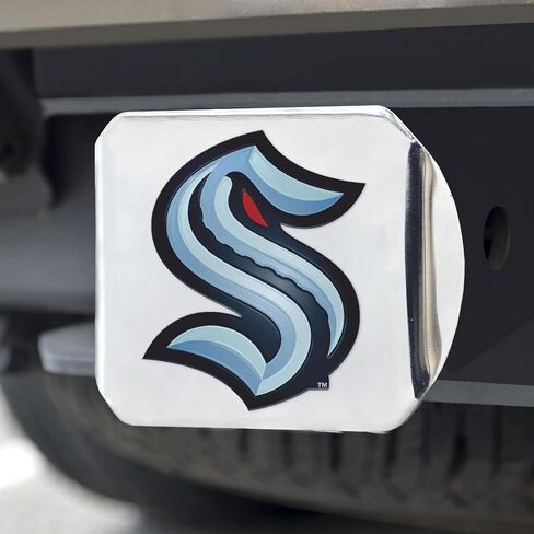 Seattle Kraken Hitch Cover - 3D Color Emblem in Saudi Arabia