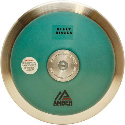 Hi Fly DiscusTrack & Field Training Discus - IAAF Certified, 85% Rim Weight, Durable Polycarbonate Fiber Side Plates in Saudi Arabia