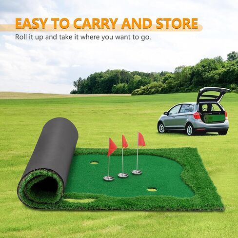 Golf Putting Green, Large Professional Golfing Training Mat, Practice Putting Green Mat for Indoor Outdoor in Saudi Arabia