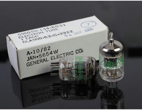 جنرال إلكتريك (GE) 5654 / 5654W / 6AK5 / 6AK5W أنبوب فراغ إلكتروني من GE in Saudi Arabia