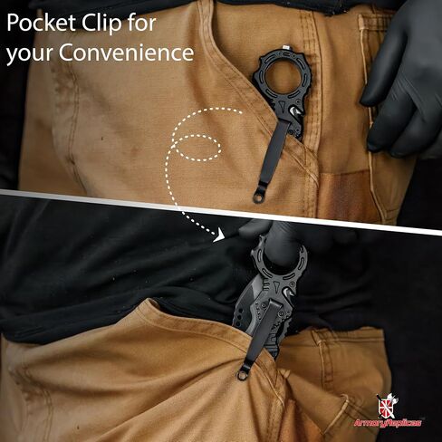 سكين Armory Replicas™ Police Tribute Spring Assisted Knife - 440 شفرة فولاذية، مصباح يدوي، قاطع زجاج، قاطع حزام الأمان، مسمار الإبهام، مشبك جيب، سكين قابل للطي بقفل بطانة للطوارئ وEDC - 9 بوصة in Kuwait