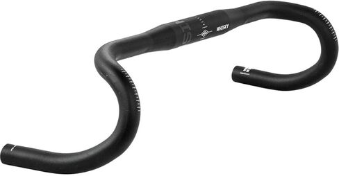 WHISKY - No.7 Aluminum Alloy Drop Handlebar - 12 Degree Flare, 46 Centimeter, Matte Black in Saudi Arabia