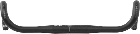 WHISKY - No.7 Aluminum Alloy Drop Handlebar - 12 Degree Flare, 46 Centimeter, Matte Black in Saudi Arabia