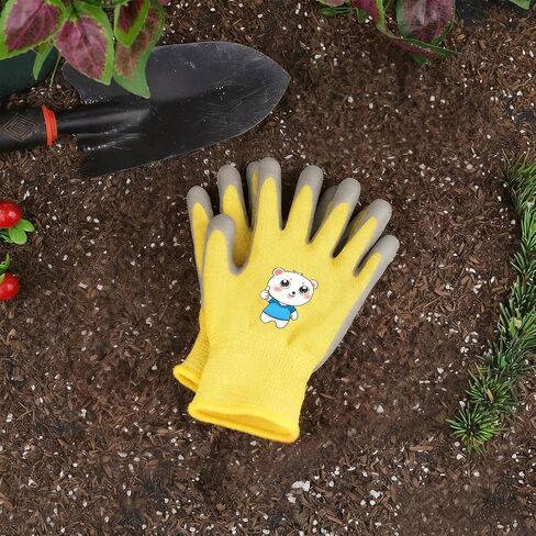 Kids Sport Gloves,Rubber Non-Slip Waterproof Protective Gloves for Sport, Garden, Fishing and Cycling (Ages5-8) in Saudi Arabia