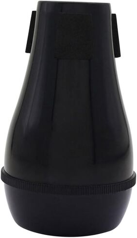 Generic Trombone Mute Abs Material Compact Trombone Silencer for Practice Noise Reduction Black Accessory for Alto and Tenor Random Color in Saudi Arabia