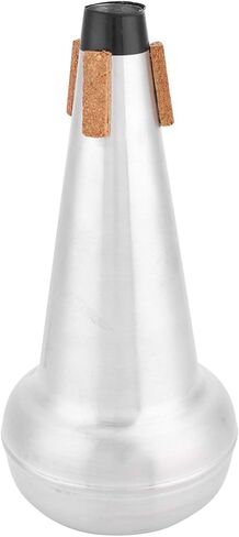 Trumpet Straight Mute With Rubber Cork Stopper Professional Tenor Trombone Mutesuitable for Jazz Classical Beginners and Students Instrument Accessories in Saudi Arabia