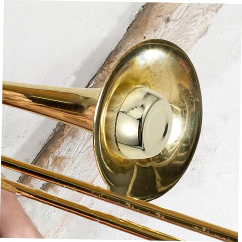 Professional Tenor Trombone Mute Half-closed Abs Material Lightweight Sound Silencer Musical Instrument Accessory for Practice and Noise Reduction in Saudi Arabia