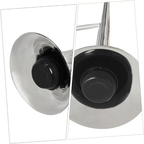 Portable Trombone Mute Abs Material Lightweight Sound Silencer for Band Orchestra Practice Noise Reduction Device Random Color in Saudi Arabia