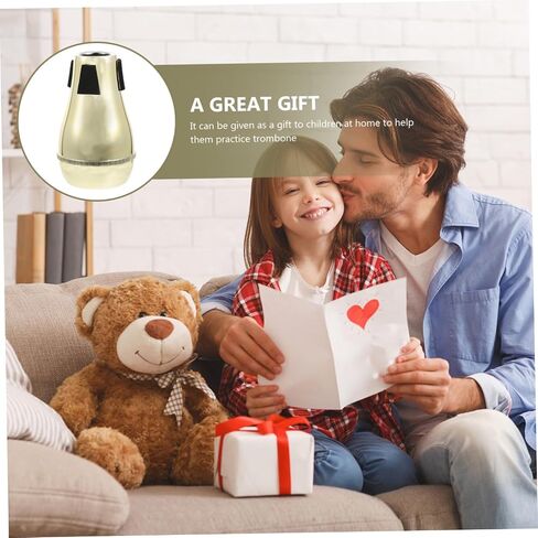 Portable Abs Trombone Mute Silencer Small Lightweight Dampener for Sound Reduction Easy to Install Quiet Practice Accessory for Trombone Players in Saudi Arabia