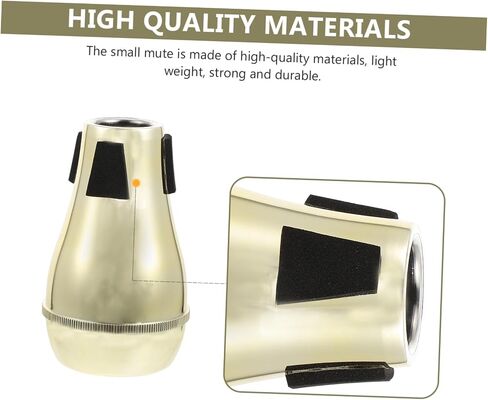 Portable Abs Trombone Mute Silencer Small Lightweight Dampener for Sound Reduction Easy to Install Quiet Practice Accessory for Trombone Players in Saudi Arabia