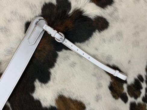 White Leather Breast Collar in Saudi Arabia